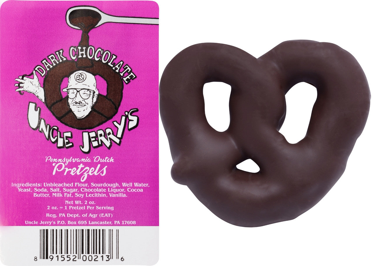 Dark Chocolate Covered Pretzel