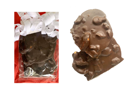 Dark Chocolate Pretzel Bark