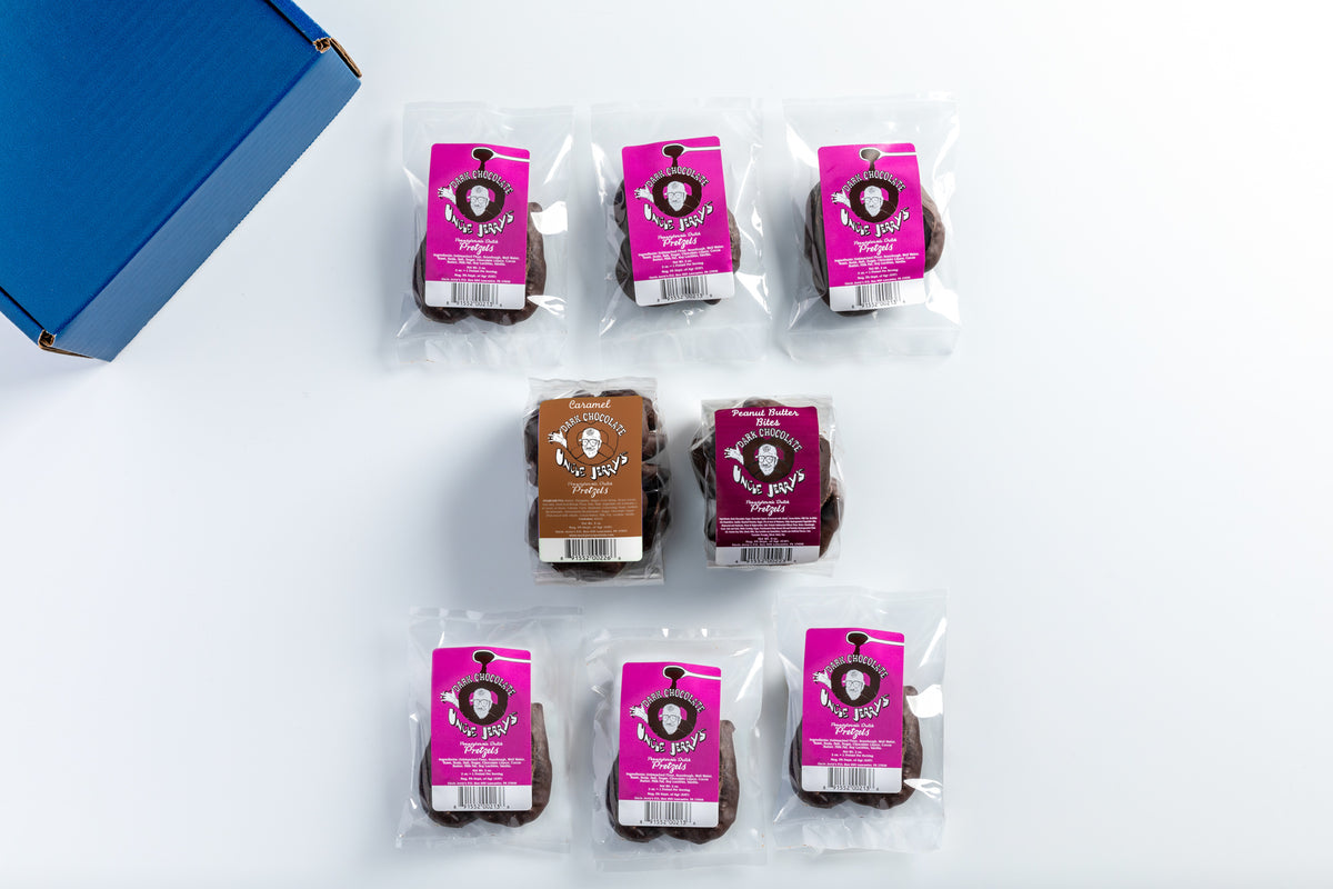 Dark Chocolate Lover Gift Basket Uncle Jerry's Pretzels