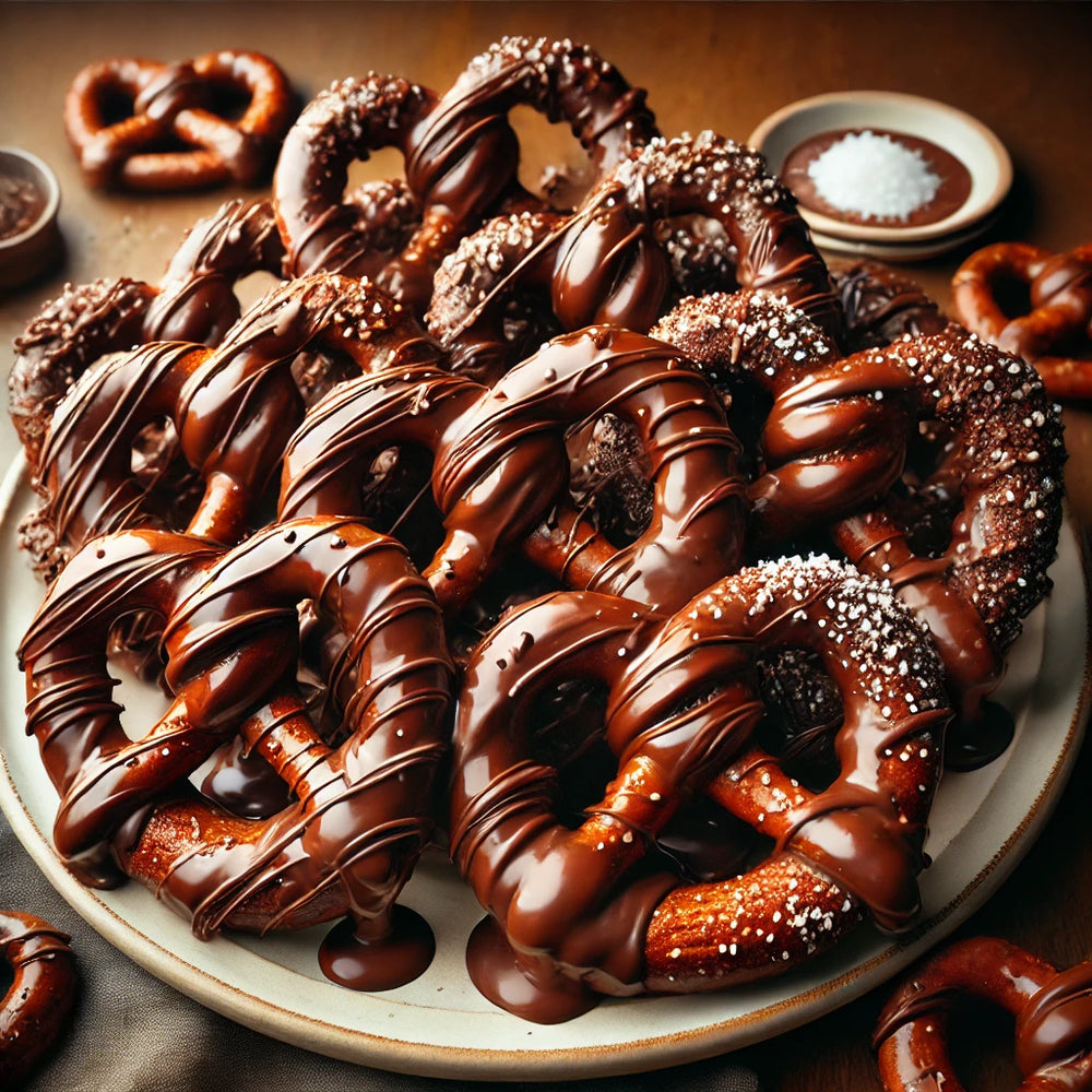 Make Delicious Chocolate Covered Pretzels with Uncle Jerry's