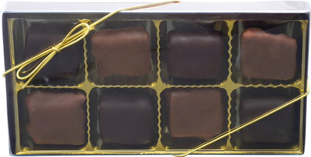 Chocolate PB Pretzel Bites Gold Gift Box